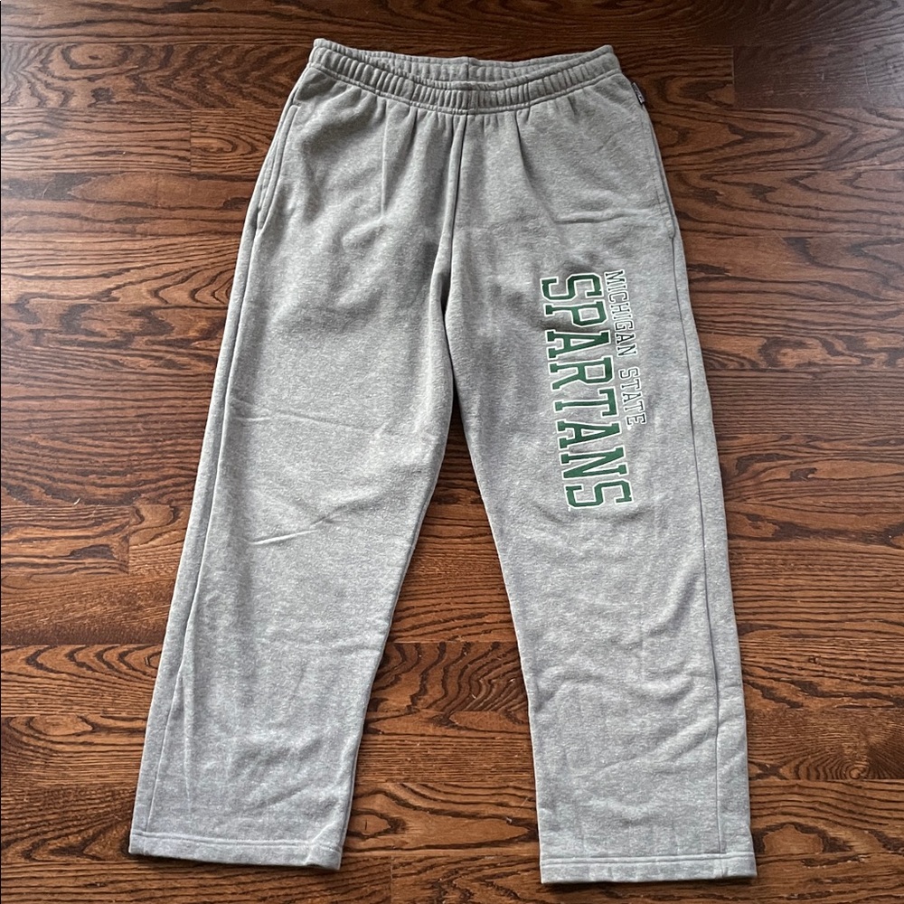 Michigan State Gray Unisex Jansport Sweatpants
